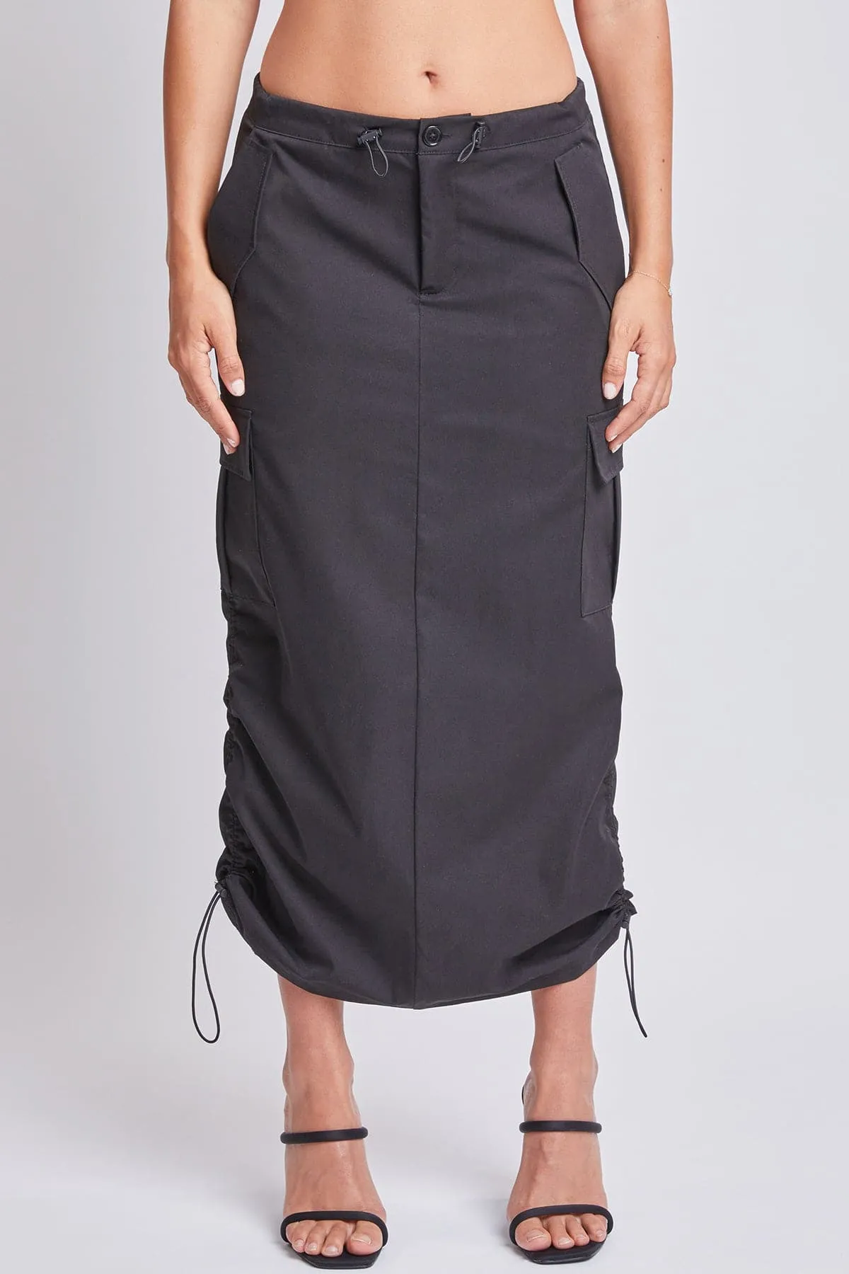 Women's Midi Cargo Parachute Skirt